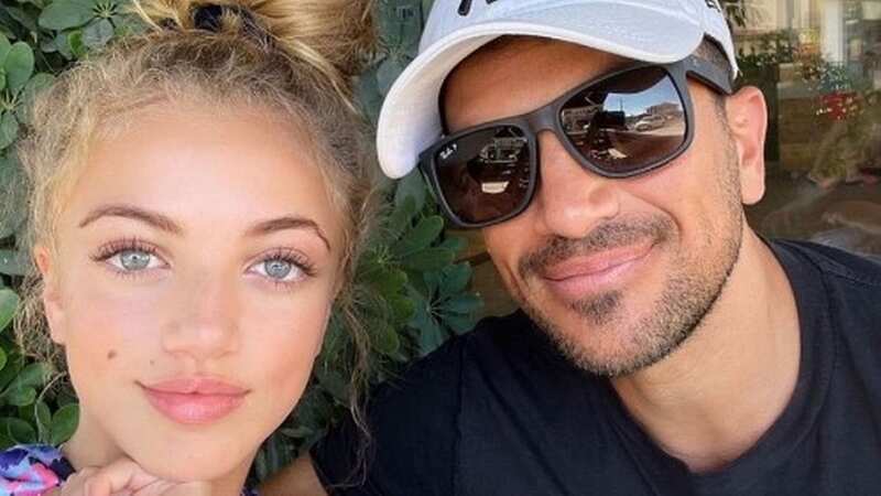 Peter Andre is a proud dad after his daughter Princess landed a modelling deal (Image: Instagram)