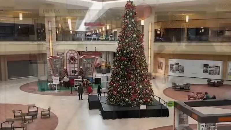 Inside Puente Hills Mall, seen in 