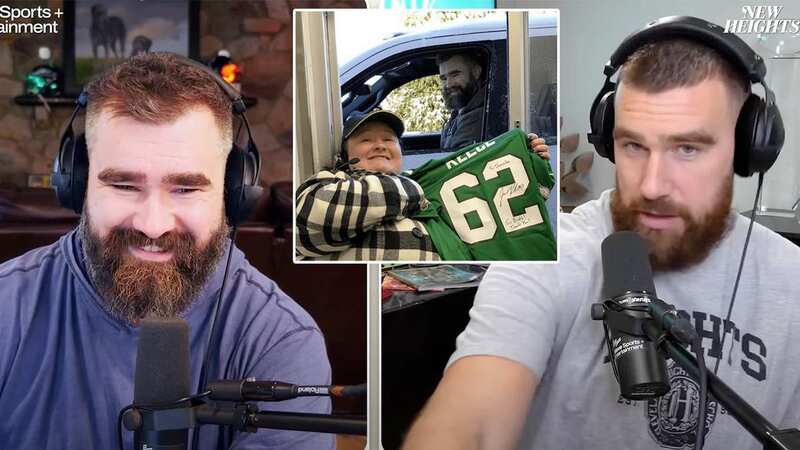 Jason Kelce told brother Travis Kelce about a women who was perceived as his 