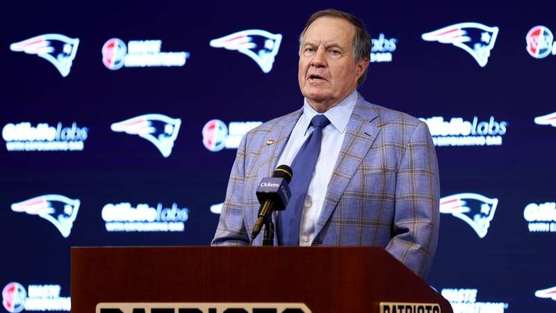 Bill Belichick was interviewed for the head coach role at the Atlanta Falcons (Image: Getty)