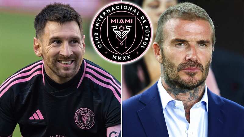 Lionel Messi and David Beckham are six months into their time working together at Inter Miami (Image: FRANCK FIFE/AFP via Getty Images)