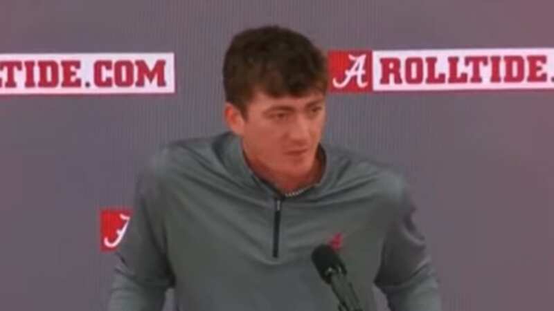 Nick Dunlap was in tears at his press conference.