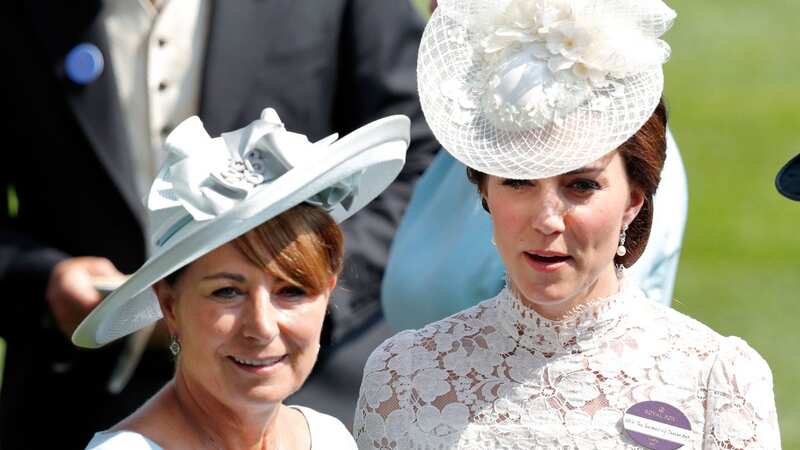 Kate with her mum Carole Middleton (Image: Getty Images)