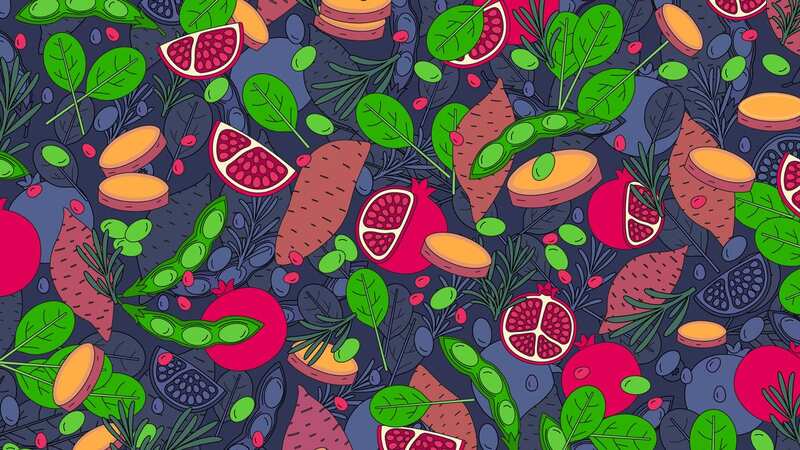 Can you find the blueberries? (Full Image Below)