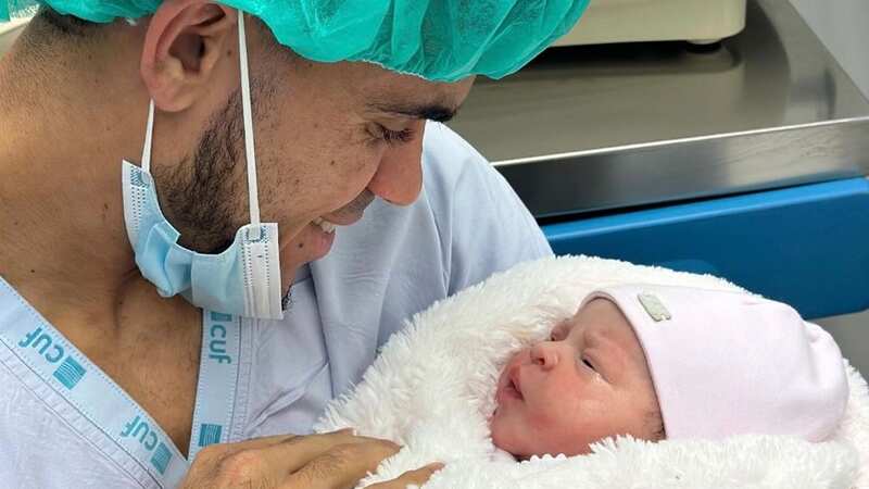 Liverpool forward Luis Diaz and his wife have welcomed their new baby daughter to the world (Image: luisdiaz19_/Instagram)