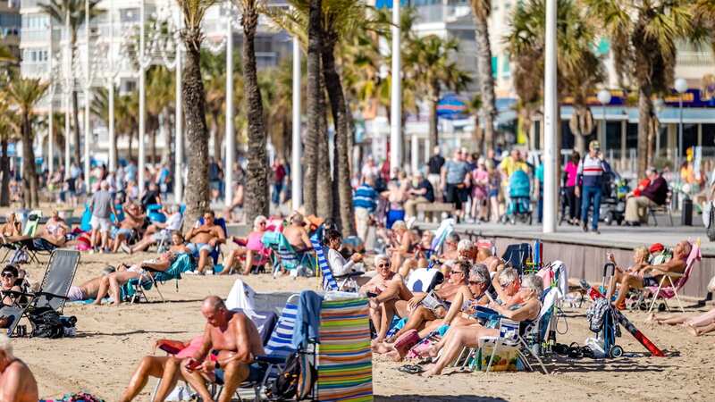 Beaches are full of people enjoying beaches in Spain (Image: SOLARPIX.COM)