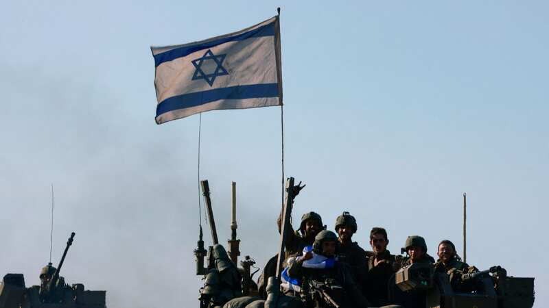 Israeli soldiers on the Gazan border (Image: AFP via Getty Images)