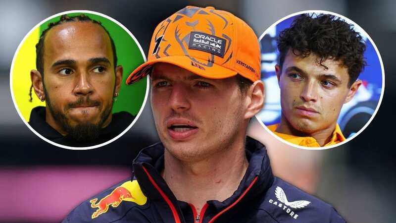 Lewis Hamilton and Lando Norris will hope to be the main rival to Max Verstappen in 2024 (Image: AFP via Getty Images)