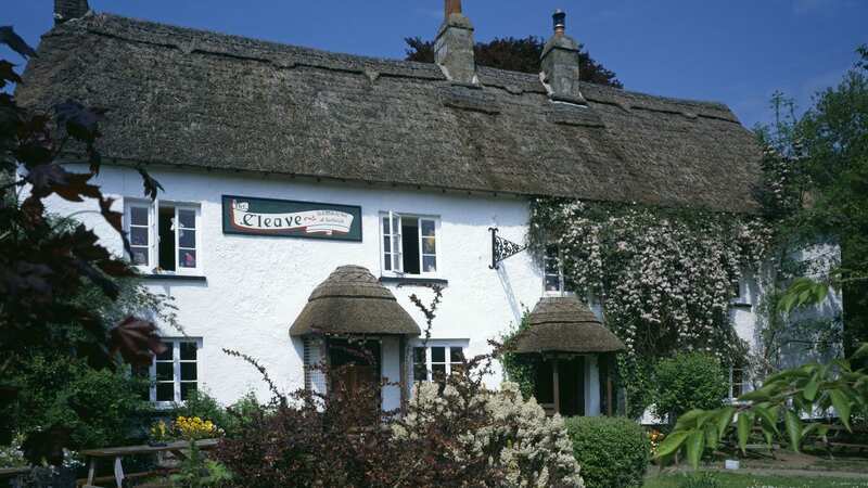 The village is home to many beautiful cottages and the Cleave Inn pub (Image: Andy Williams/The Travel Library/REX/Shutterstock)