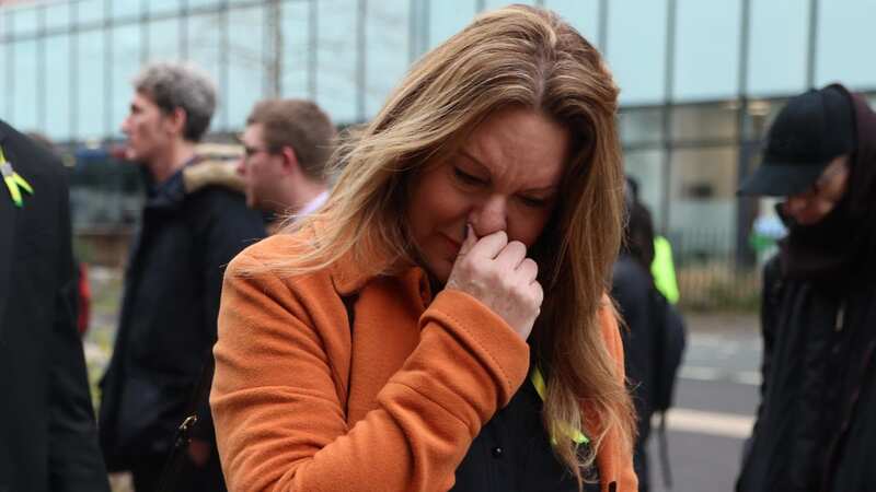 Emma Webber spoke movingly to media after the sentencing (Image: Ian Vogler / Daily Mirror)