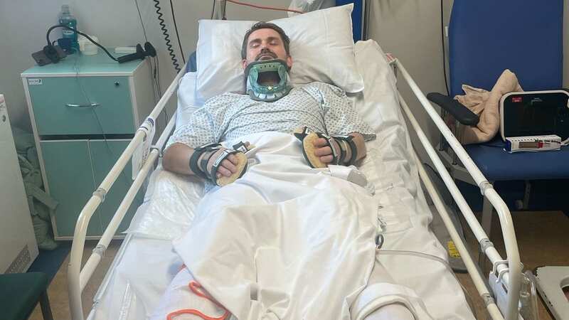 Dan Richards has been paralysed from the neck down (Image: Media Wales)