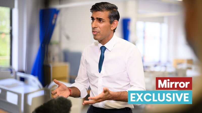 Rishi Sunak is flailing in his attempts to slash NHS waits (Image: Getty Images)