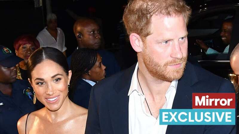 The Duke and Duchess of Sussex stepped out on Tuesday night (Image: BACKGRID)