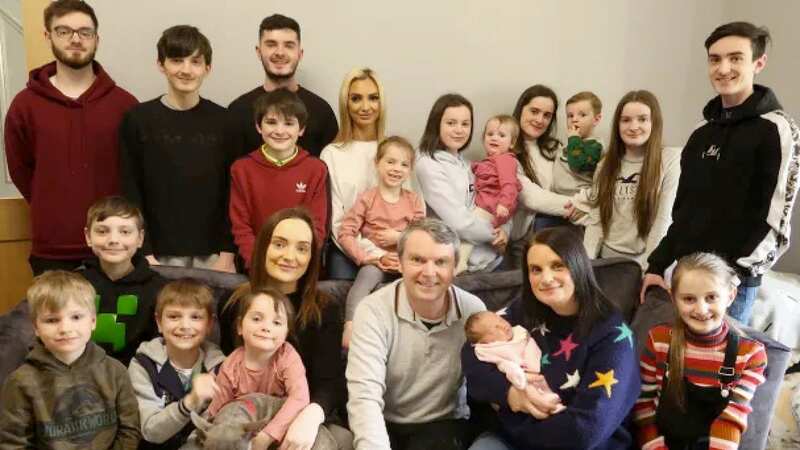 The Radford family appear on the Channel 5 show 22 Kids and Counting (Image: Radford Family)