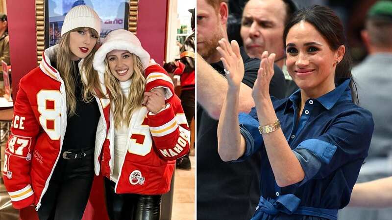 Brittany Mahomes has struck up a friendship with Taylor Swift this season (Image: getty)