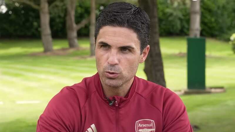 Mikel Arteta has previously scotched talk of joining Barcelona (Image: TNT Sports)