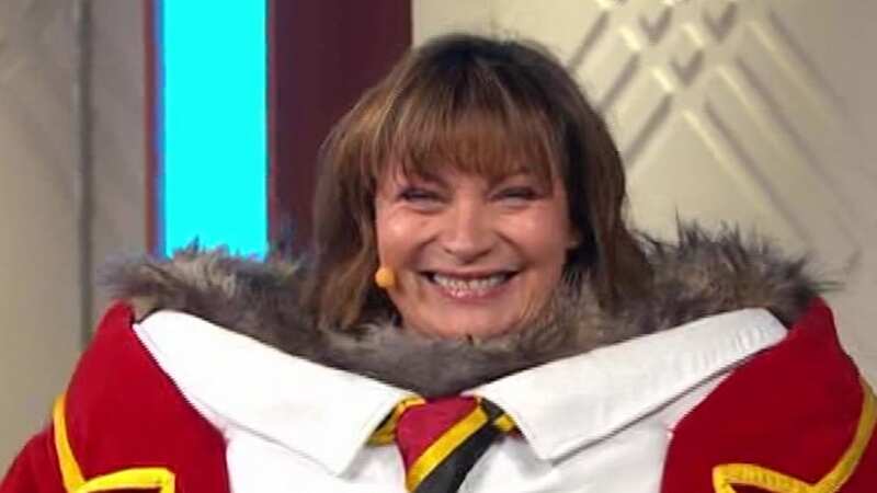 Lorraine Kelly was unmasked as Owl on The Masked Singer this weekend in a surprise turn of events and she was joined by host Joel Dommett on her live breakfast show today (Image: ITV)