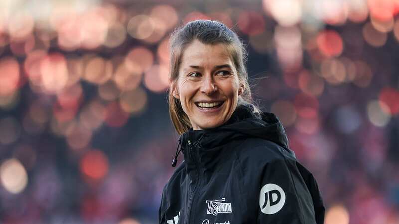 BERLIN, GERMANY - JANUARY 28: Marie-Louise Eta, Interim Head Coach of 1.FC Union Berlin, looks on during the warm up prior to the Bundesliga match between 1. FC Union Berlin and SV Darmstadt 98 at An der Alten Foersterei on January 28, 2024 in Berlin, Germany. (Photo by Maja Hitij/Getty Images) (Image: Photo by Maja Hitij/Getty Images)