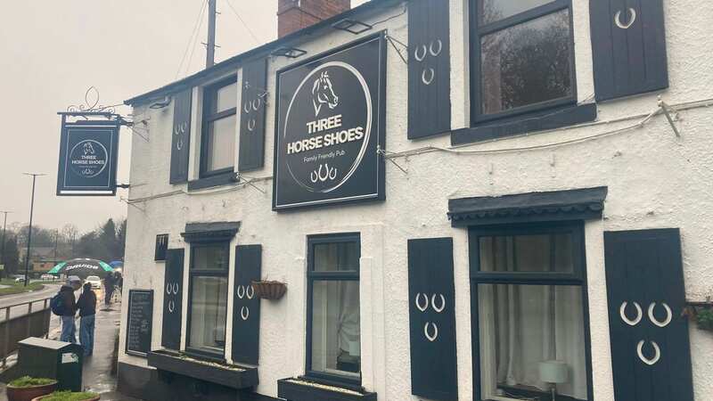 The Three Horse Shoes in Oulton was closed on Monday after the distressing discovery (Image: Susie Beever)