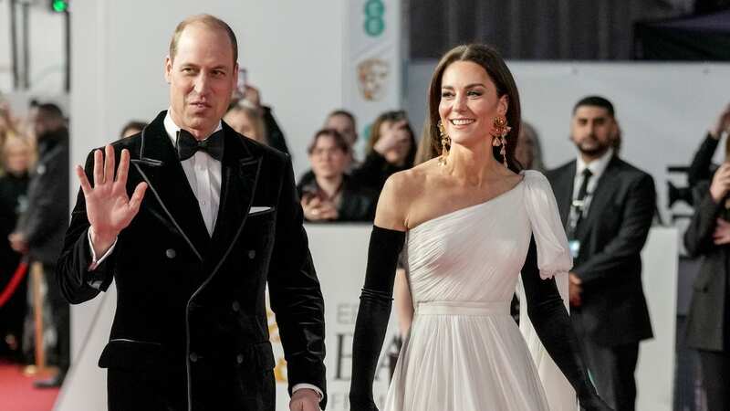Prince William and Kate at the 2023 BAFTA awards (Image: BAFTA via Getty Images)