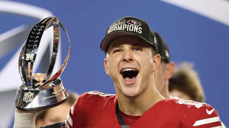 Brock Purdy led the San Francisco 49ers to a big comeback in the NFC Championship Game (Image: Getty Images)