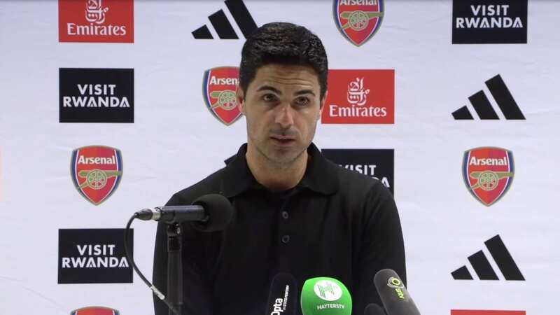 Mikel Arteta has insisted he remains fully committed to Arsenal (Image: Hayters TV)