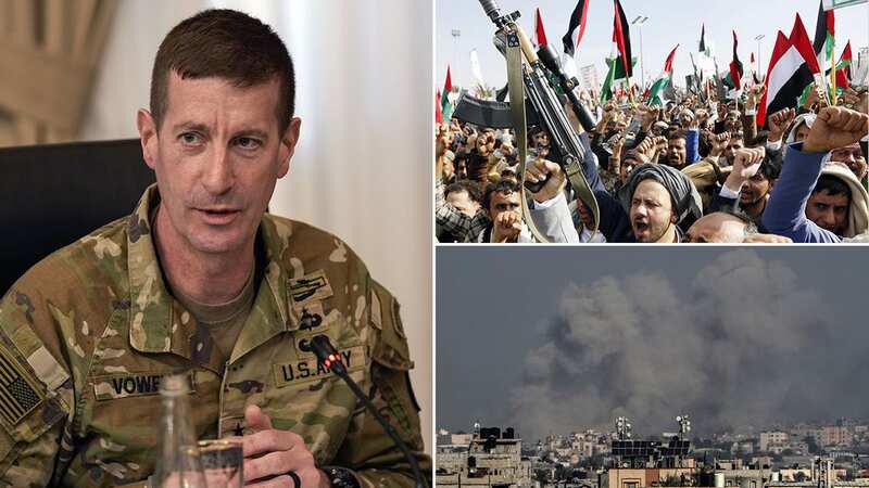 US Major General Joel Vowell has issued a chilling warning (Image: Anadolu via Getty Images)