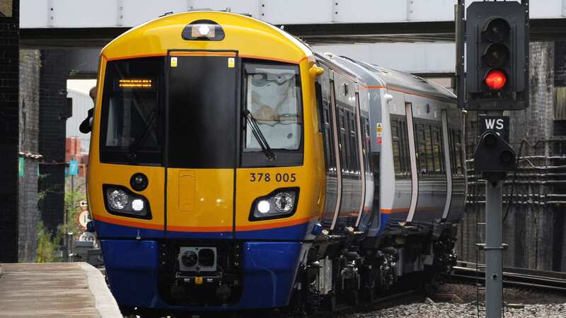 The RMT union announced a strike by London Overground workers in a separate dispute over pay (Image: PA)