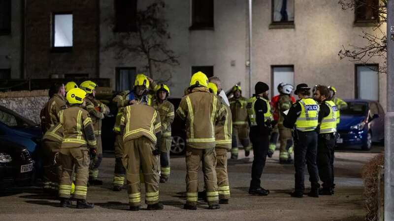 Two women have died after the fire in Aberdeen (Image: Newsline Media)