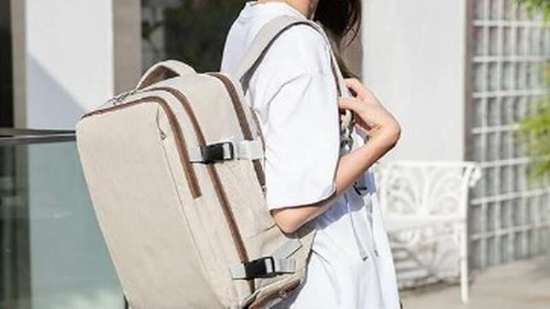 The Nordace Siena backpack is popular with trendy travellers (Image: Amazon)
