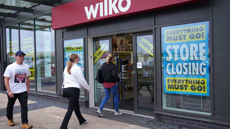 Figures from the insolvency service revealed that 25,158 firms across England and Wales went bust last year including Wilko (Image: PA Wire/PA Images)