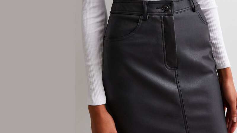 The versatile skirt is great for dressing up or down