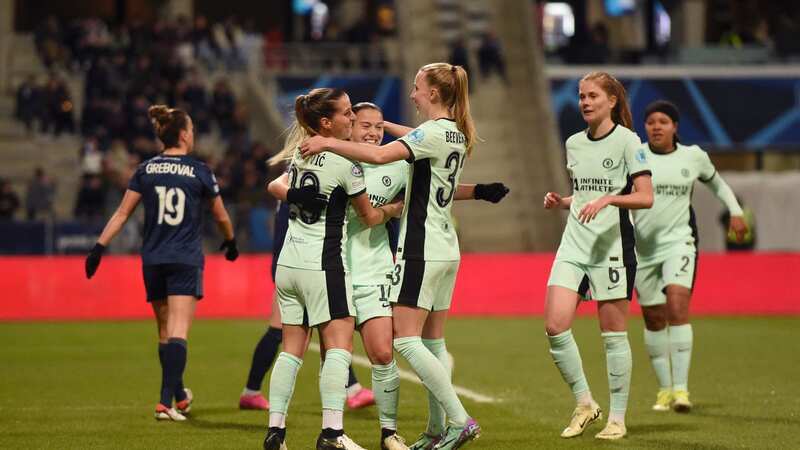 Fran Kirby celebrates after scoring her team