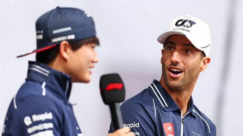 Daniel Ricciardo and Yuki Tsunoda are competing against each other for their F1 futures this year (Image: Getty Images)