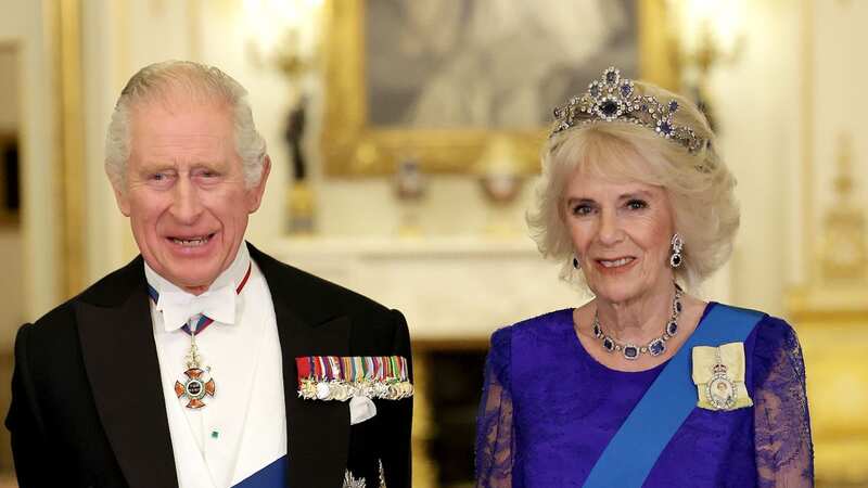 Camilla gives Charles space when he