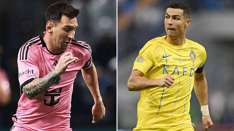 Lionel Messi and Inter Miami are set to take on Cristiano Ronaldo and Al Nassr in a blockbuster friendly (Image: AFP via Getty Images)