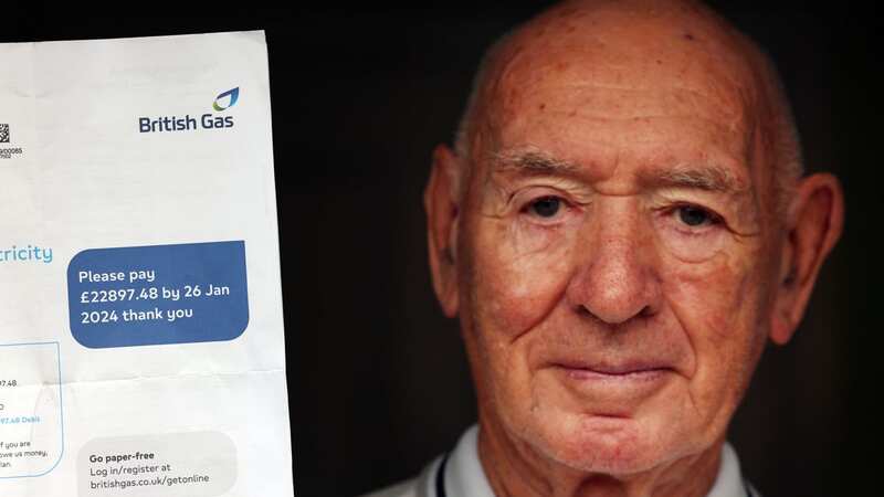 Pensioner Charlie Walton, 85, was hit with a surprise £22,897 British Gas bill (Image: Newcastle Chronicle)