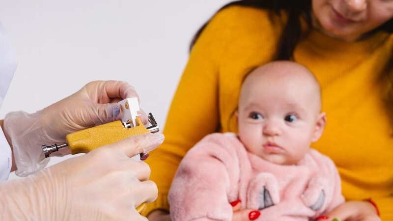 The mother-in-law had gone behind her back to pierce her baby