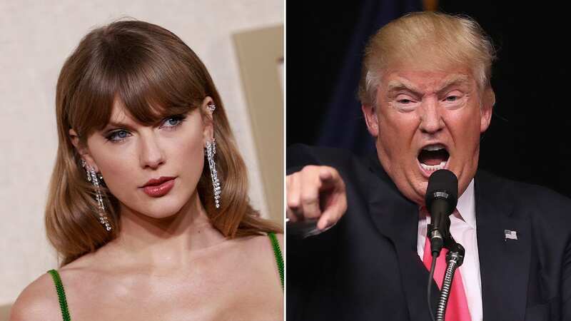 Donald Trump is reportedly convinced Taylor Swift will back Joe Biden (Image: Getty Images)