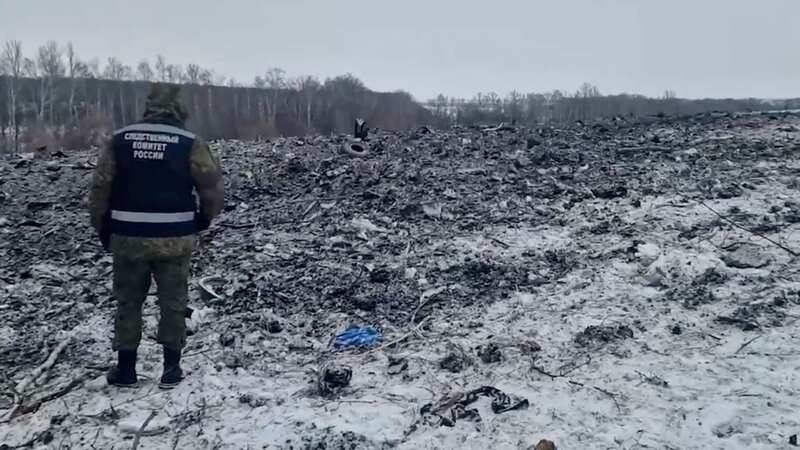 Russian President Vladimir Putin has claimed a military aircraft was shot down by an American missile (Image: AFP via Getty Images)