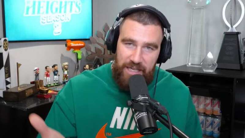 Travis Kelce said Justin Tucker was acting like a F****** d*** in their pregame beef (Image: New Heights/YouTube)