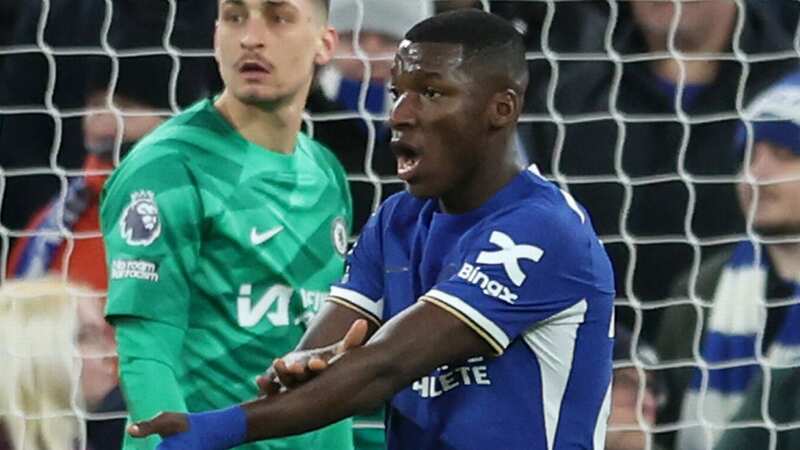 Moises Caicedo endured a dismal night as Liverpool hammered Chelsea (Image: Chelsea Football Club/Chelsea FC via Getty Images)