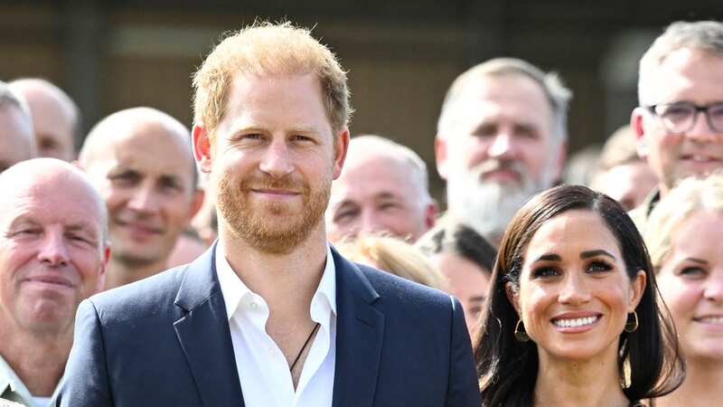 Prince Harry was clearly delighted to become an uncle to George, Charlotte and Louis (Image: Getty Images for the Invictus Games Foundation)