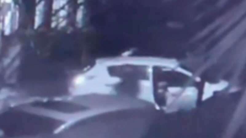 An image taken from CCTV of the incident