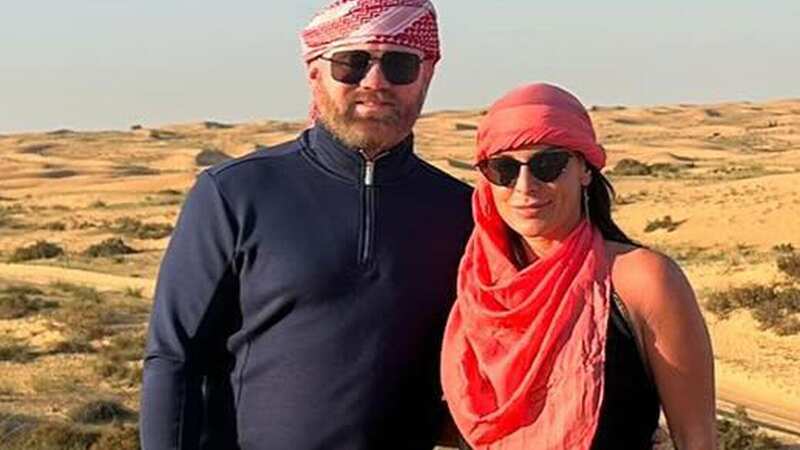 Wayne and Coleen Rooney dress up for camel ride in Dubai