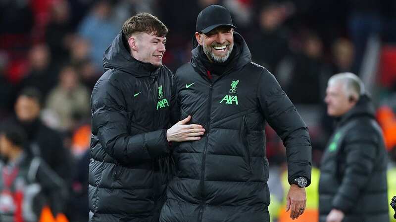 Liverpool manager Jurgen Klopp and Conor Bradley after the Premier League win over Chelsea (Image: PA)