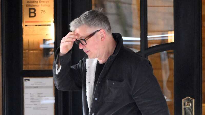 Alec Baldwin looked distraught ahead of pleading not guilty to involuntary manslaughter