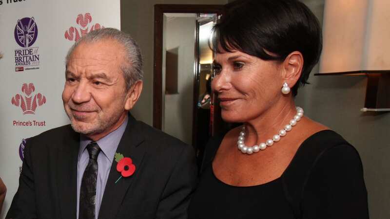 Lord Sugar with his wife Ann who he shares three children with (Image: Daily Mirror)