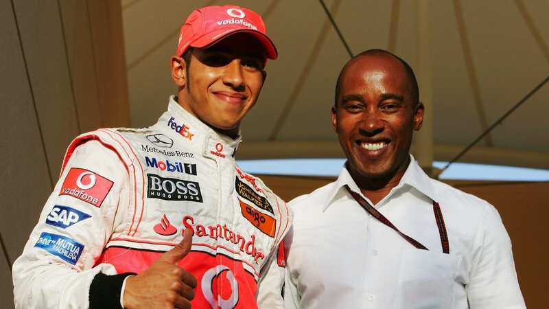 Lewis Hamilton and his father Anthony (Image: Getty Images Sport)