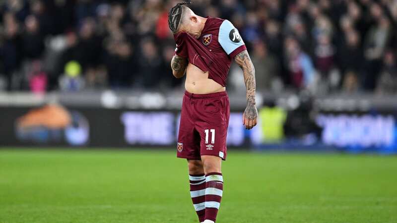 Kalvin Phillips reacts after gifting Bournemouth a goal less than three minutes into his West Ham debut.